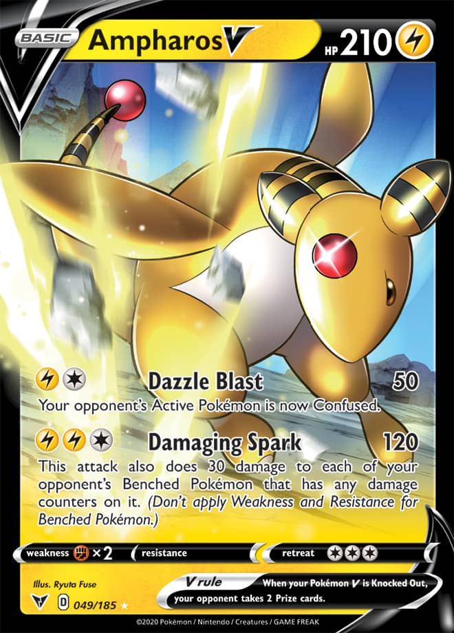 Vivid Voltage - 049/185 - Ampharos V