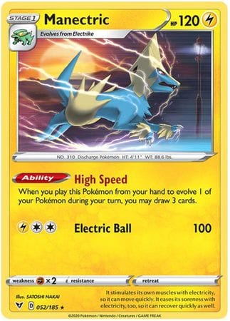 Vivid Voltage - 052/185 - Manectric