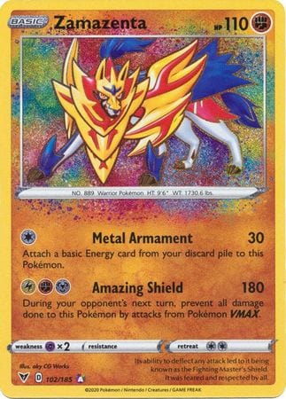 Vivid Voltage - 102/185 - Zamazenta