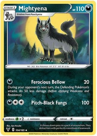 Vivid Voltage - 104/185 - Mightyena