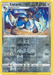 Vivid Voltage - 120/185 - Lucario - Reverse Holo