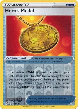 Vivid Voltage - 152/185 - Hero's Medal - Reverse Holo