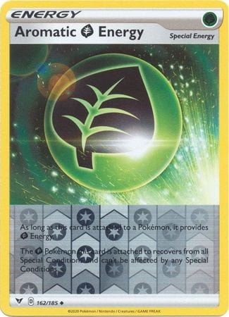 Vivid Voltage - 162/185 - Aromatic Grass Energy - Reverse Holo