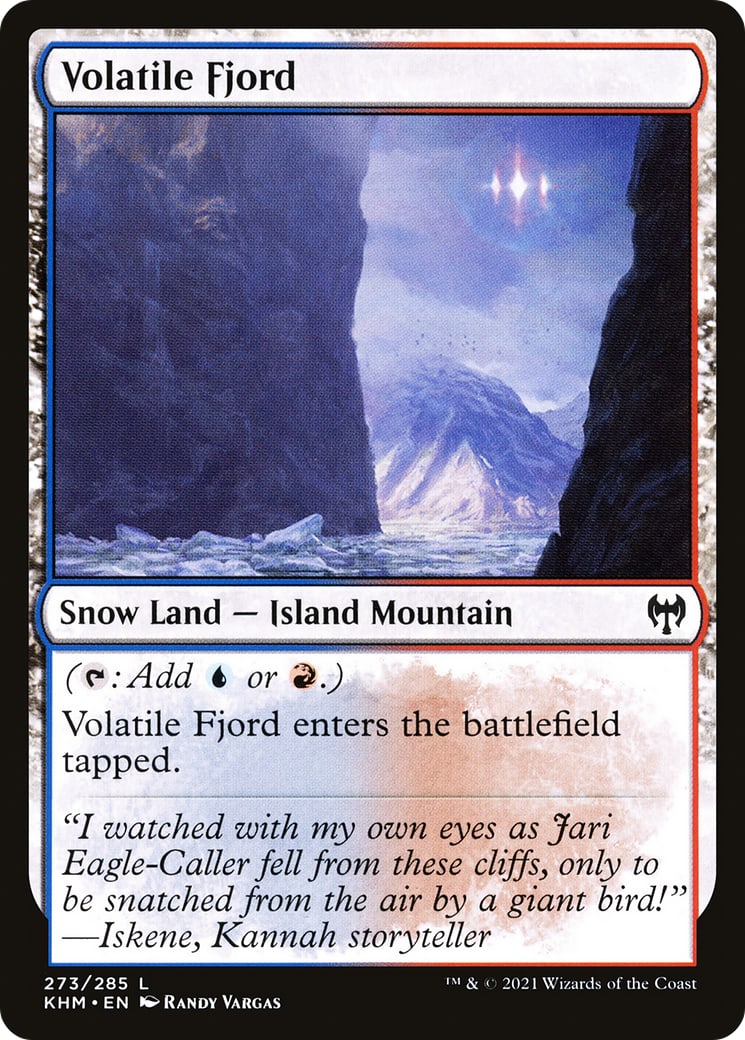 Volatile Fjord – Kaldheim 273 – Magic: The Gathering single card | Lichcards
