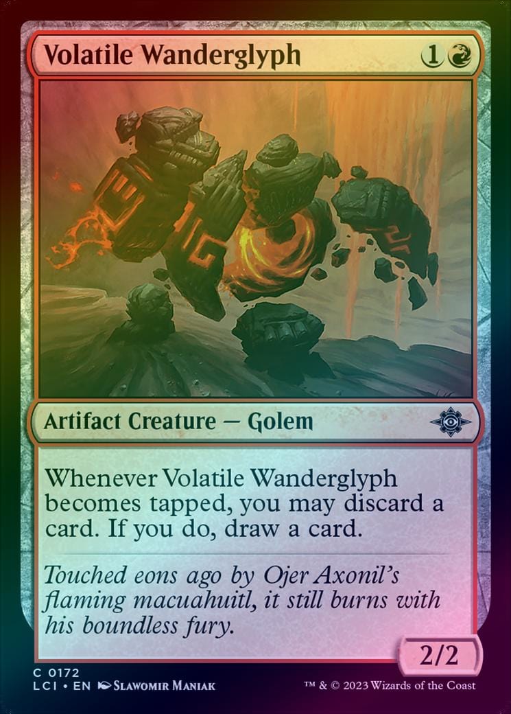 Volatile Wanderglyph (Foil) (LCI)