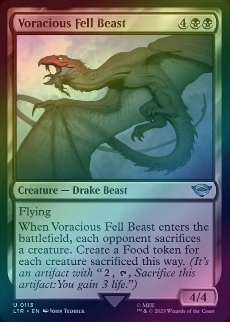 Voracious Fell Beast (Foil) (LTR)