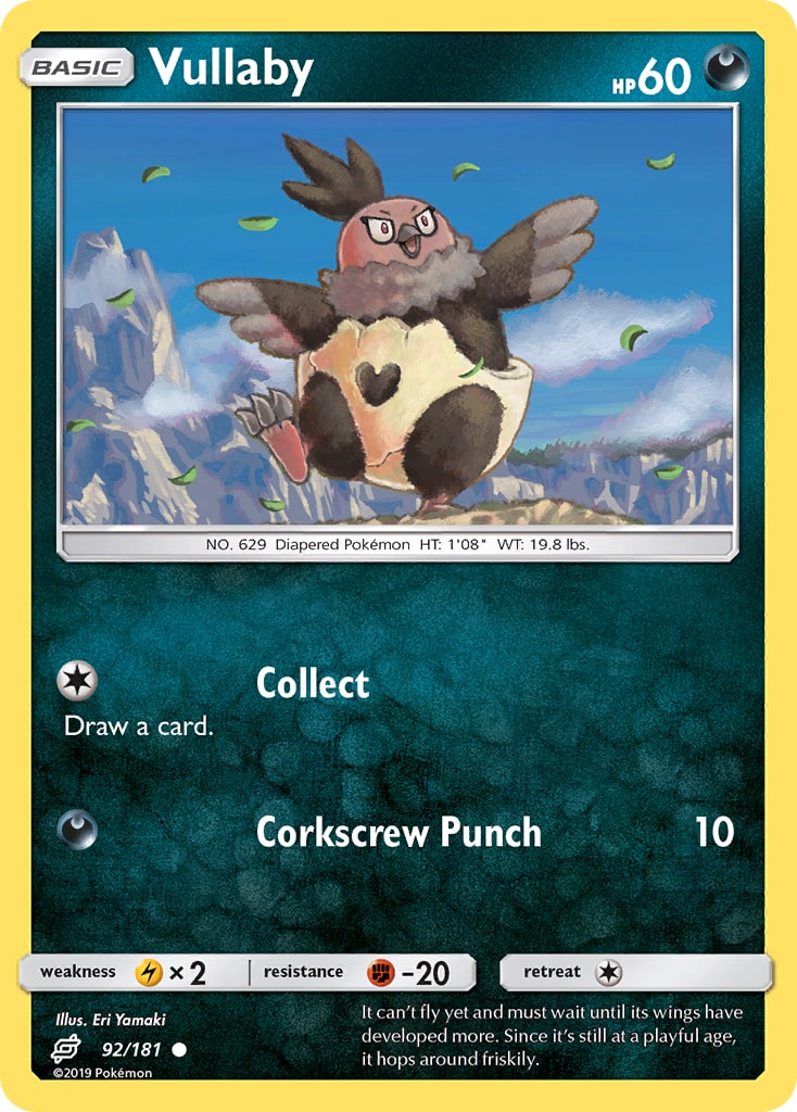 Vullaby – Team Up 92 – Pokémon TCG single card | Lichcards Hoofdafbeelding