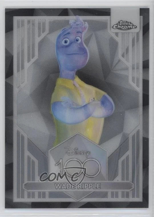 Wade Ripple 2023 Topps Chrome Disney 100 base kaart 93 Immagine principale del prodotto