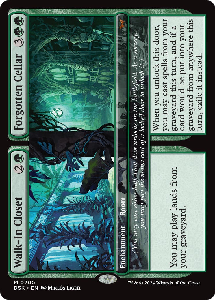 Walk-In Closet // Forgotten Cellar – Duskmourn: House of Horror 205 – Magic: The Gathering single card | Lichcards Immagine principale del prodotto