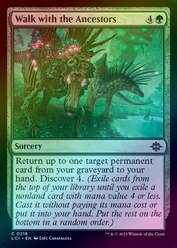 Walk with the Ancestors (Foil) (LCI)