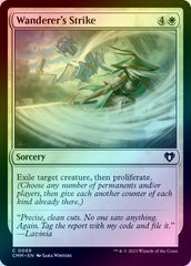 Wanderer's Strike (Foil) (CMM)