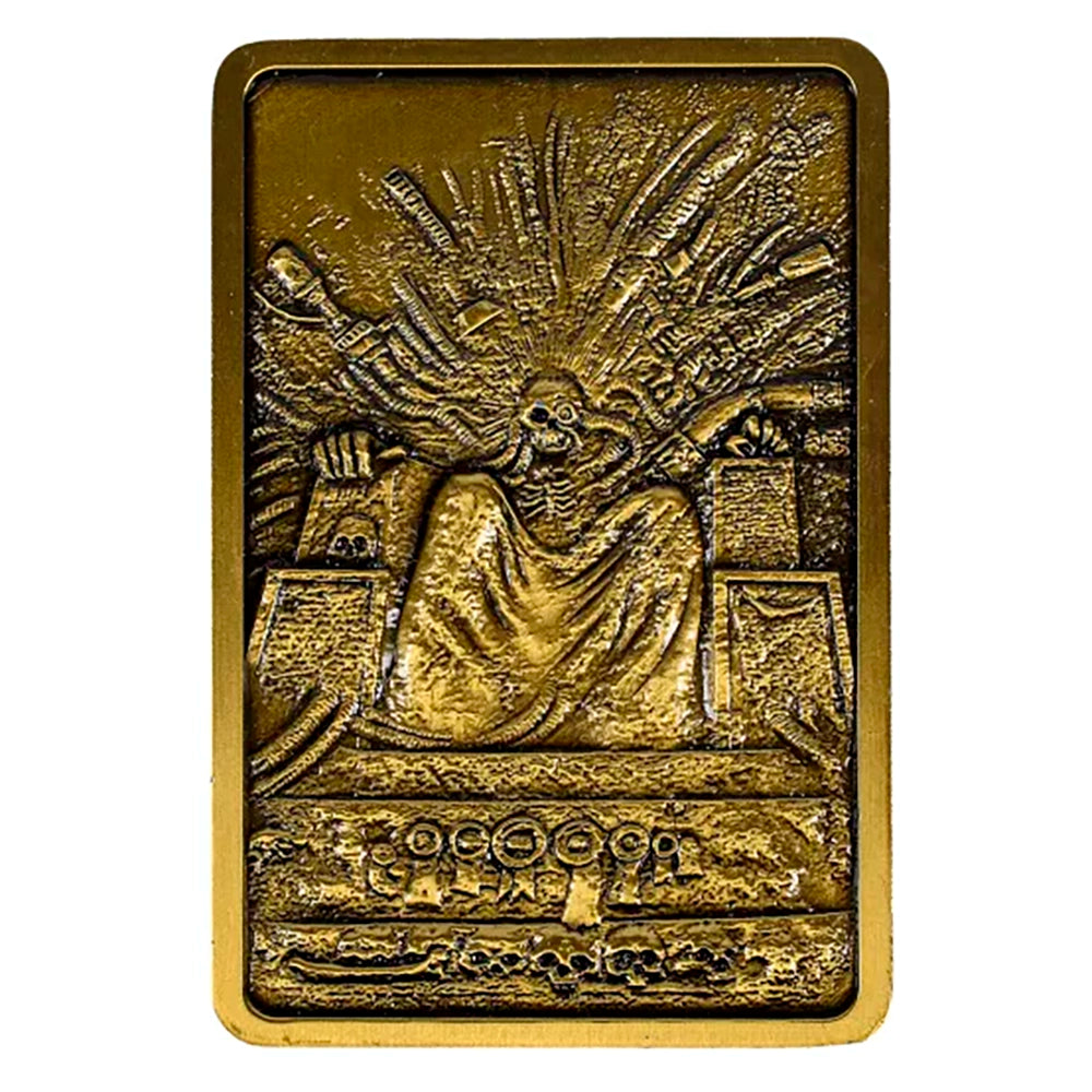 Warhammer 40,000 The Emperor metalen ingot – detailfoto