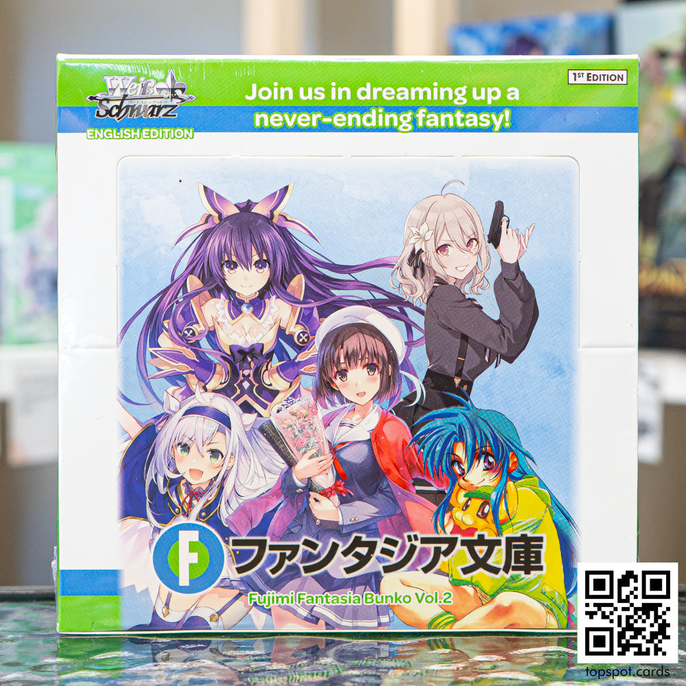 Weiß Schwarz Fujimi Fantasia Bunko Vol.2 Booster Box Engels Imagen principal del producto