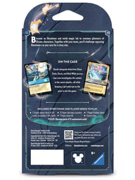 Disney Lorcana Whispers in the Well Starter Deck Saffier & Staal - achterkant van de verpakking