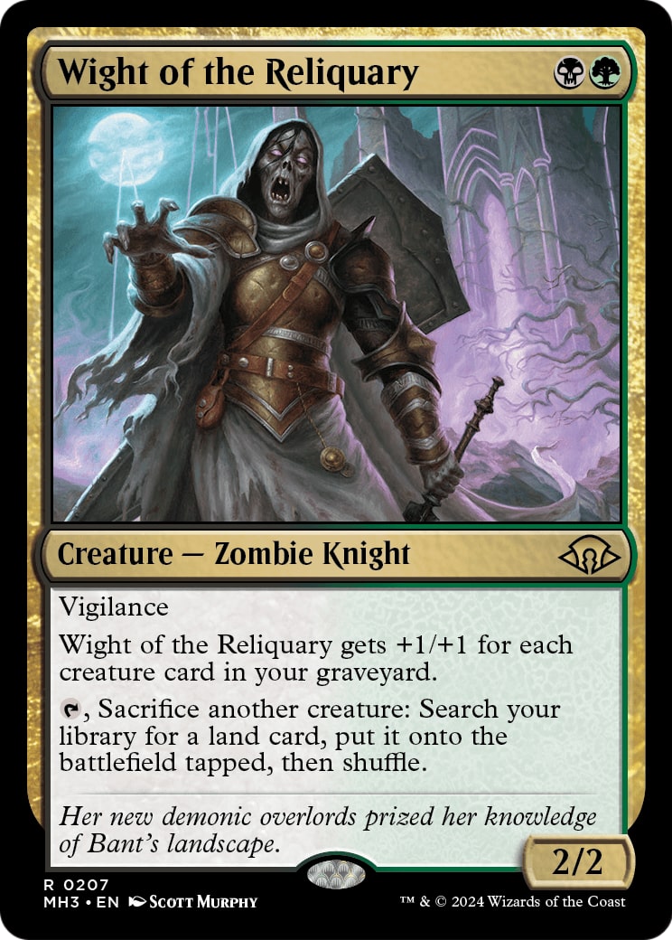 Wight of the Reliquary – Modern Horizons 3 207 – Magic: The Gathering single card | Lichcards Imagen principal del producto