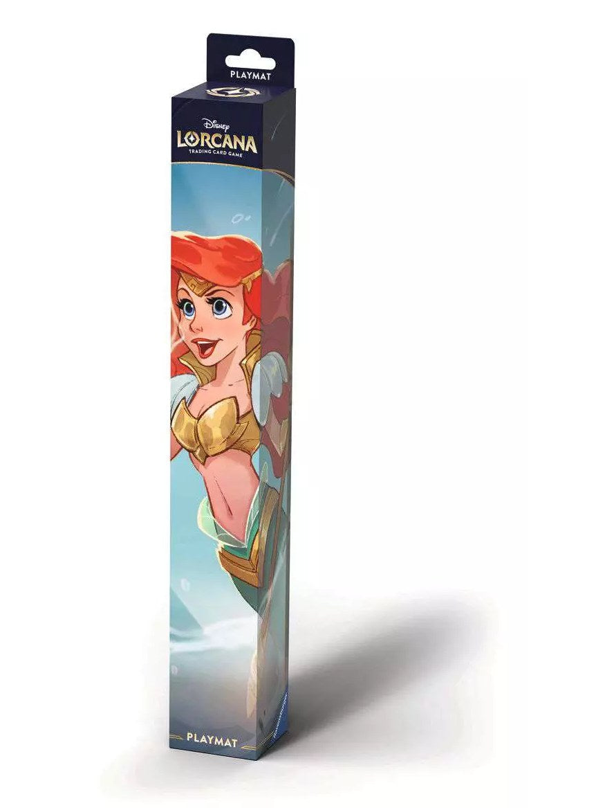 Disney Lorcana Winterspell speelmat Ariel, Sonic Warrior - verpakking (voorkant)