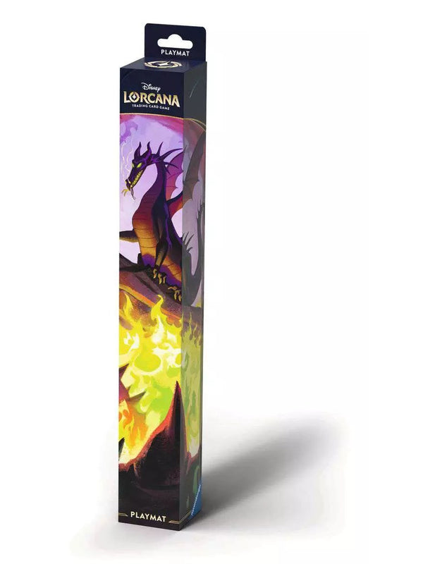 Disney Lorcana Winterspell speelmat Maleficent, Dragon Fire - verpakking (voorkant)