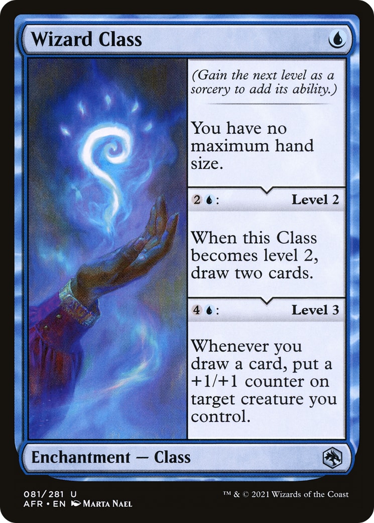 Wizard Class – Adventures in the Forgotten Realms 81 – Magic: The Gathering single card | Lichcards Hauptbild