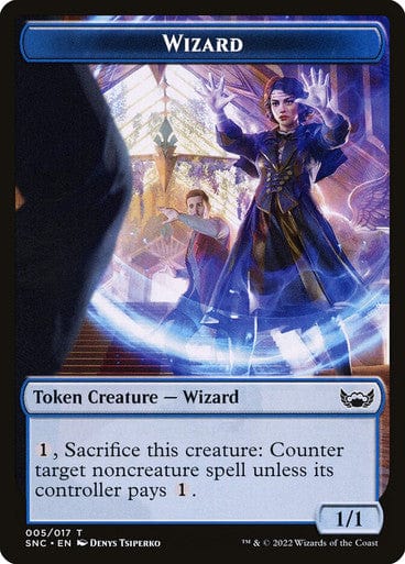 Wizard // Devil Token (Foil) (SNC)