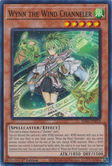 Wynn the Wind Channeler - RA01-EN018 - Super Rare - 1st Edition