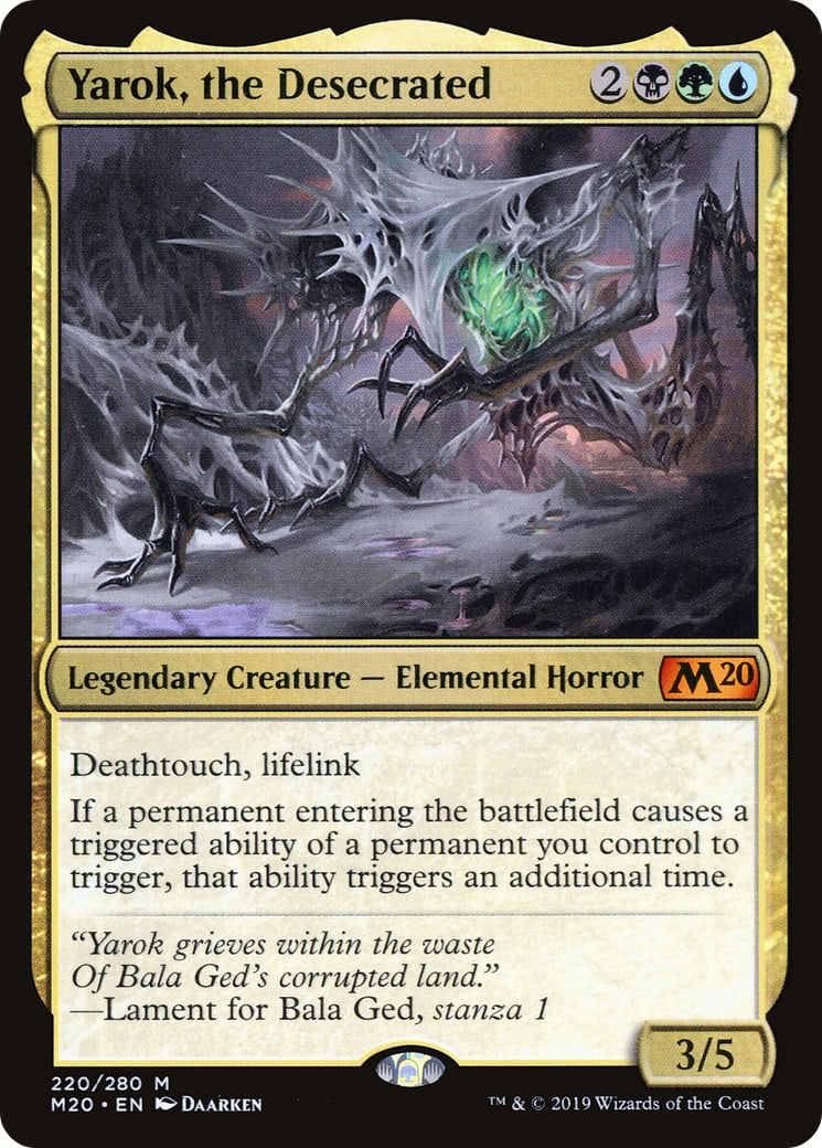 Yarok, the Desecrated – Core 2020 220 – Magic: The Gathering single card | Lichcards Imagen principal del producto