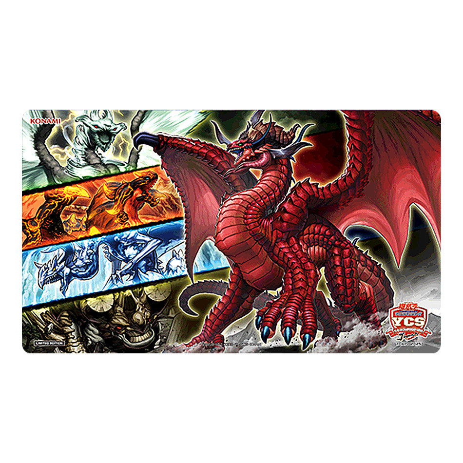 Playmat uit de Yu-Gi-Oh! Dragon Ruler Duel Set van YCSJ Tokyo 2025