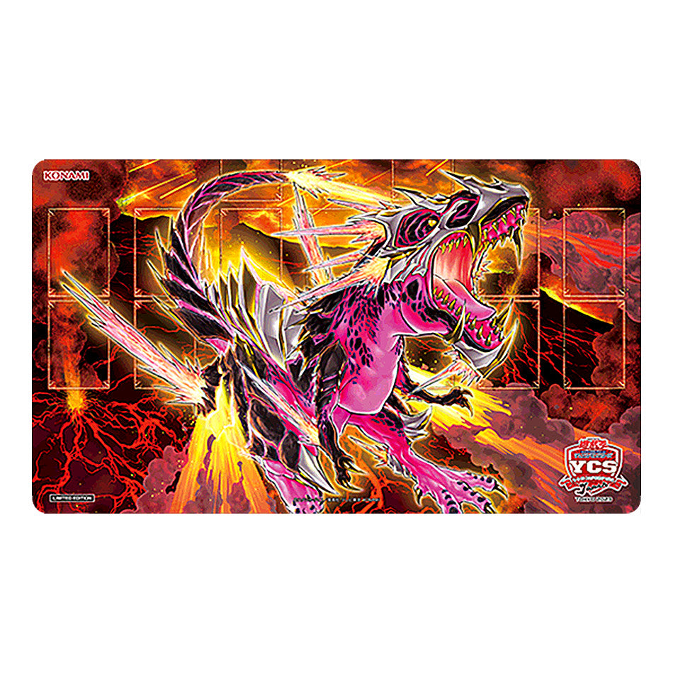 Playmat uit de Yu-Gi-Oh! Transcendosaurus Duel Set van YCSJ Tokyo 2023