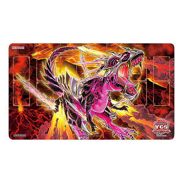Playmat uit de Yu-Gi-Oh! Transcendosaurus Duel Set van YCSJ Tokyo 2023