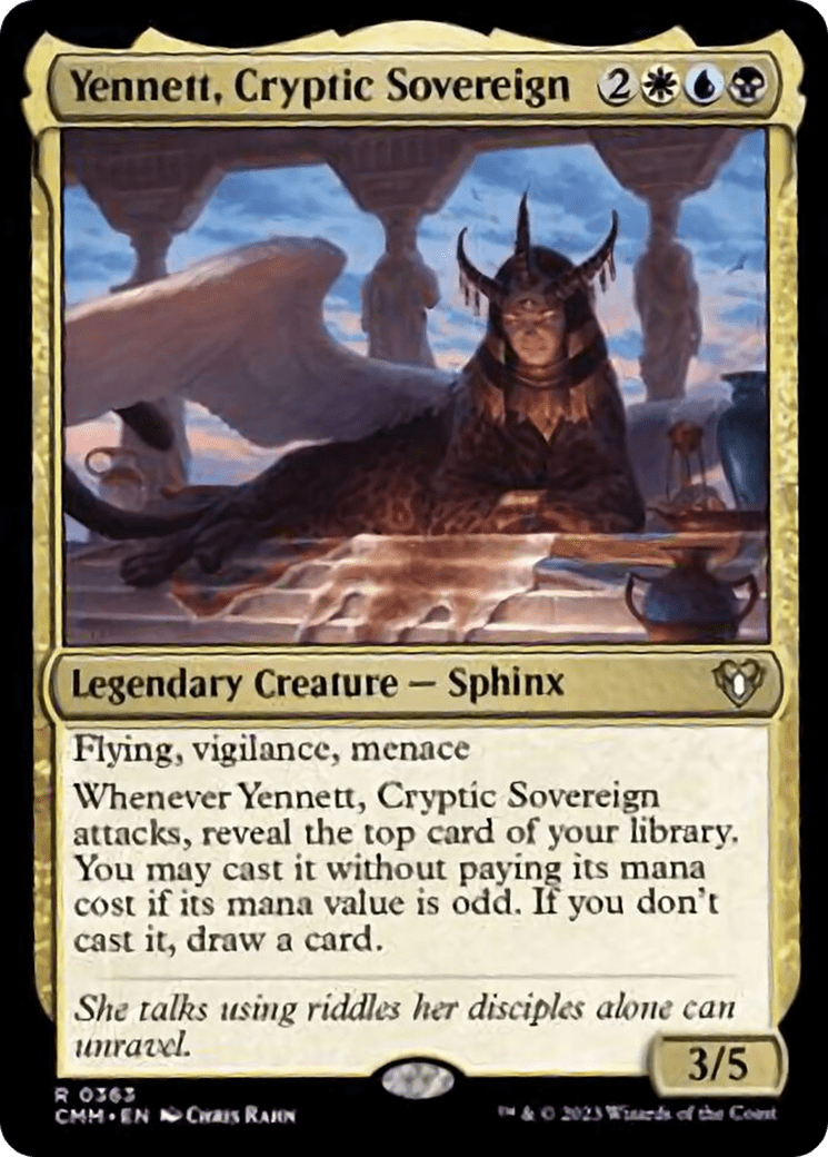 Yennett, Cryptic Sovereign (CMM)