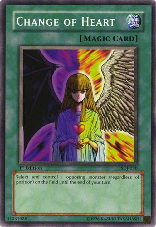 Change of Heart — Starter Deck: Joey (SDJ-030) Yu-Gi-Oh! card Image principale du produit
