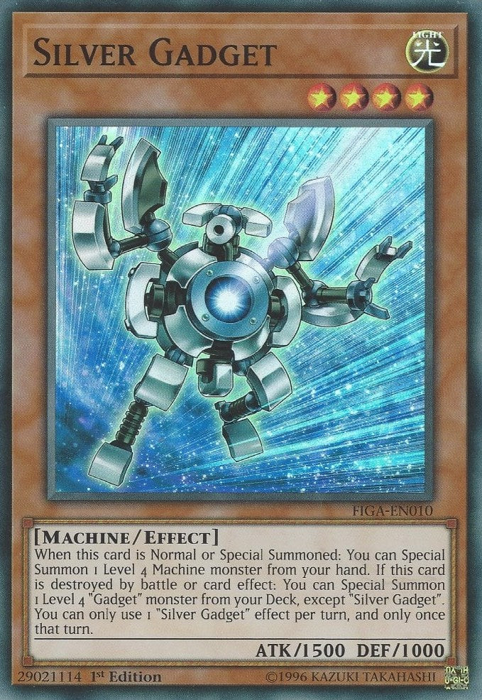 Silver Gadget — Fists of the Gadgets (FIGA-010) Yu-Gi-Oh! card
