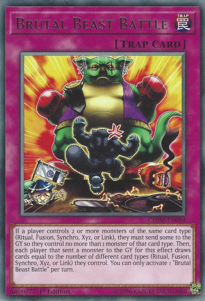 Brutal Beast Battle — Chaos Impact (CHIM-084) Yu-Gi-Oh! card Image principale du produit
