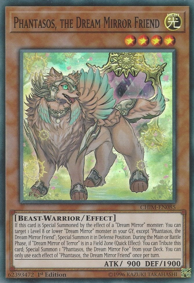 Phantasos, the Dream Mirror Friend — Chaos Impact (CHIM-085) Yu-Gi-Oh! card