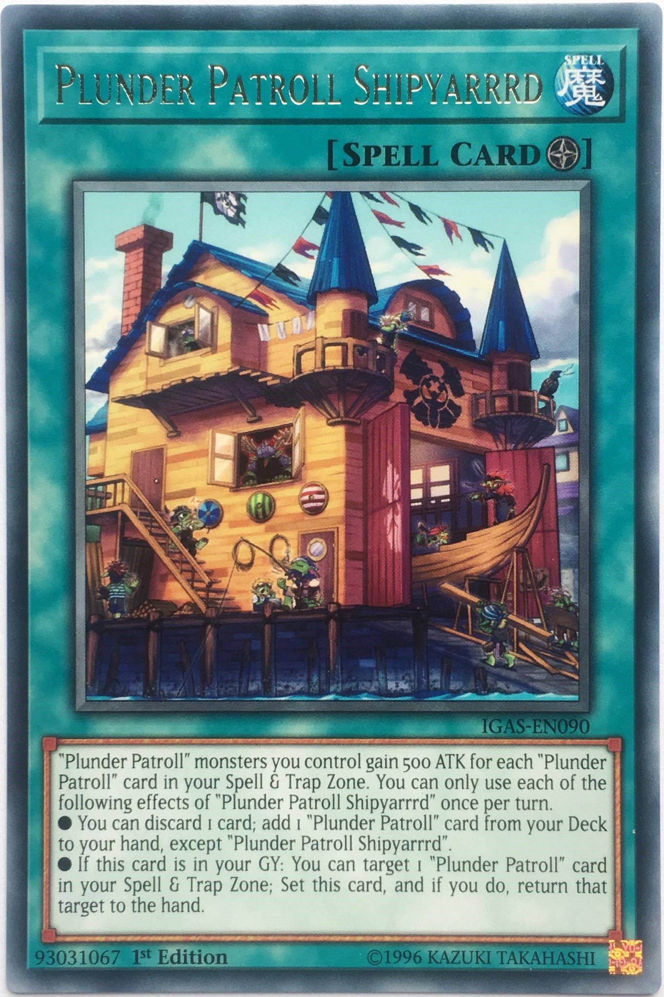 Plunder Patroll Shipyarrrd — Ignition Assault (IGAS-090) Yu-Gi-Oh! card