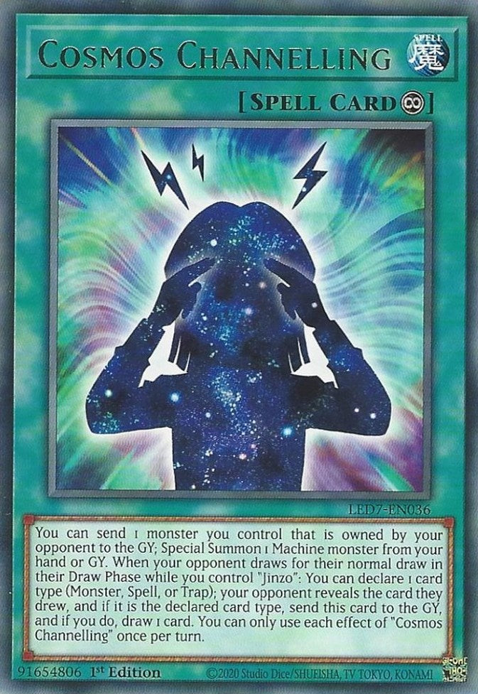 Cosmos Channelling — Legendary Duelists: Rage of Ra (LED7-036) Yu-Gi-Oh! card