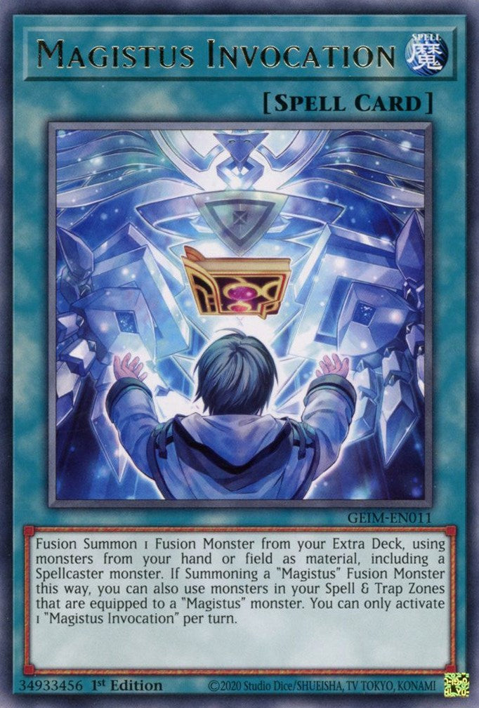 Magistus Invocation — Genesis Impact (GEIM-011) Yu-Gi-Oh! card