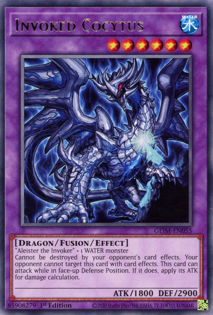 Invoked Cocytus — Genesis Impact (GEIM-055) Yu-Gi-Oh! card
