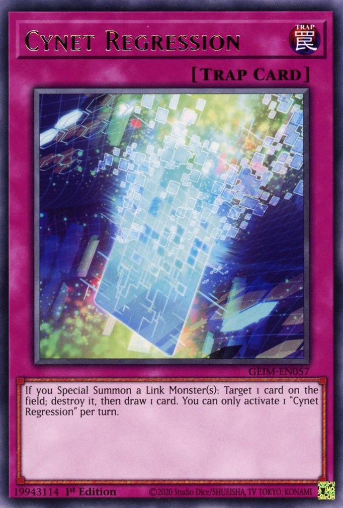 Cynet Regression — Genesis Impact (GEIM-057) Yu-Gi-Oh! card Image principale du produit