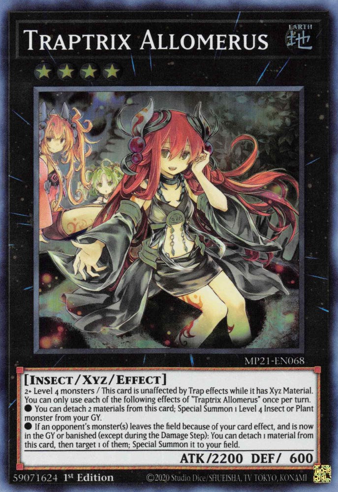 Traptrix Allomerus — 2021 Tin of Ancient Battles (MP21-068) Yu-Gi-Oh! card
