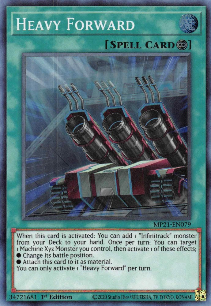 Heavy Forward — 2021 Tin of Ancient Battles (MP21-079) Yu-Gi-Oh! card