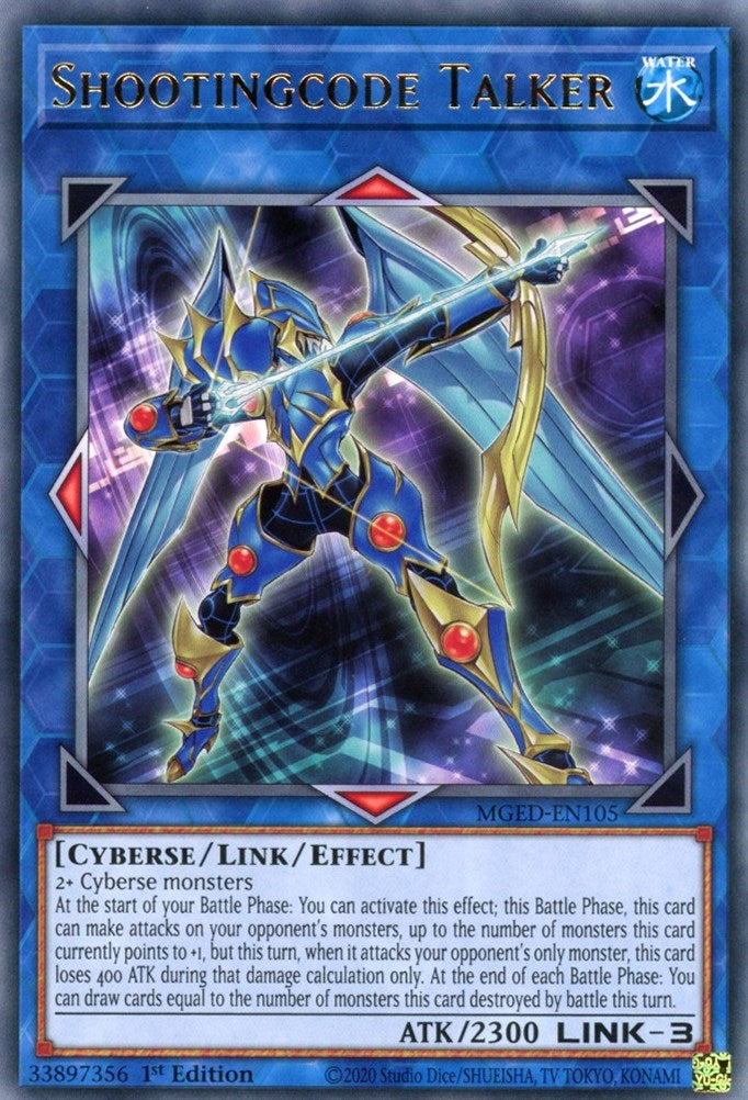 Shootingcode Talker — Maximum Gold: El Dorado (MGED-105) Yu-Gi-Oh! card