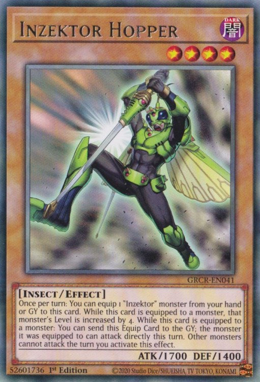 Inzektor Hopper — The Grand Creators (GRCR-041) Yu-Gi-Oh! card