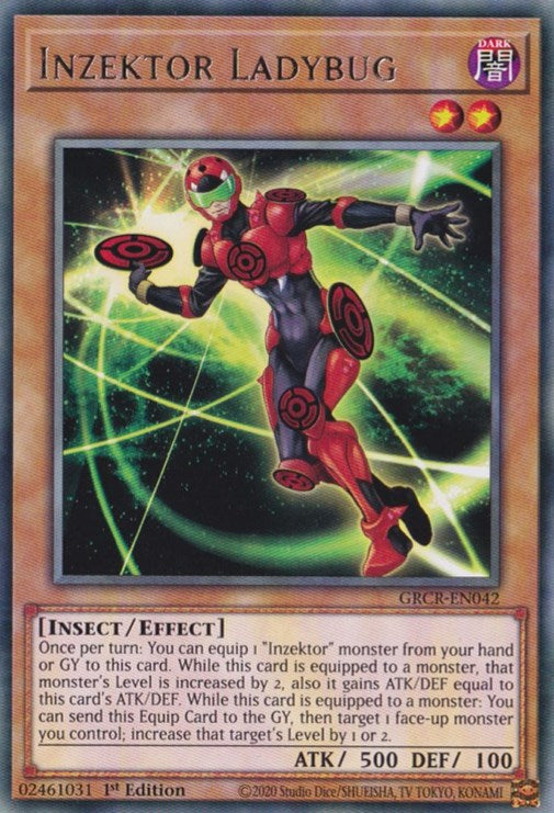 Inzektor Ladybug — The Grand Creators (GRCR-042) Yu-Gi-Oh! card