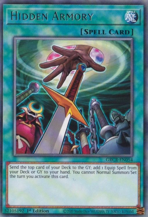 Hidden Armory — The Grand Creators (GRCR-054) Yu-Gi-Oh! card Image principale du produit