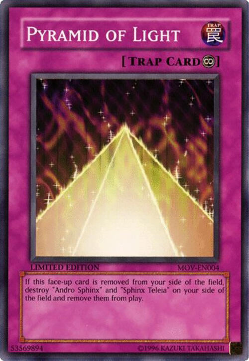 Pyramid of Light — Yu-Gi-Oh! The Movie (MOV-004) Yu-Gi-Oh! card