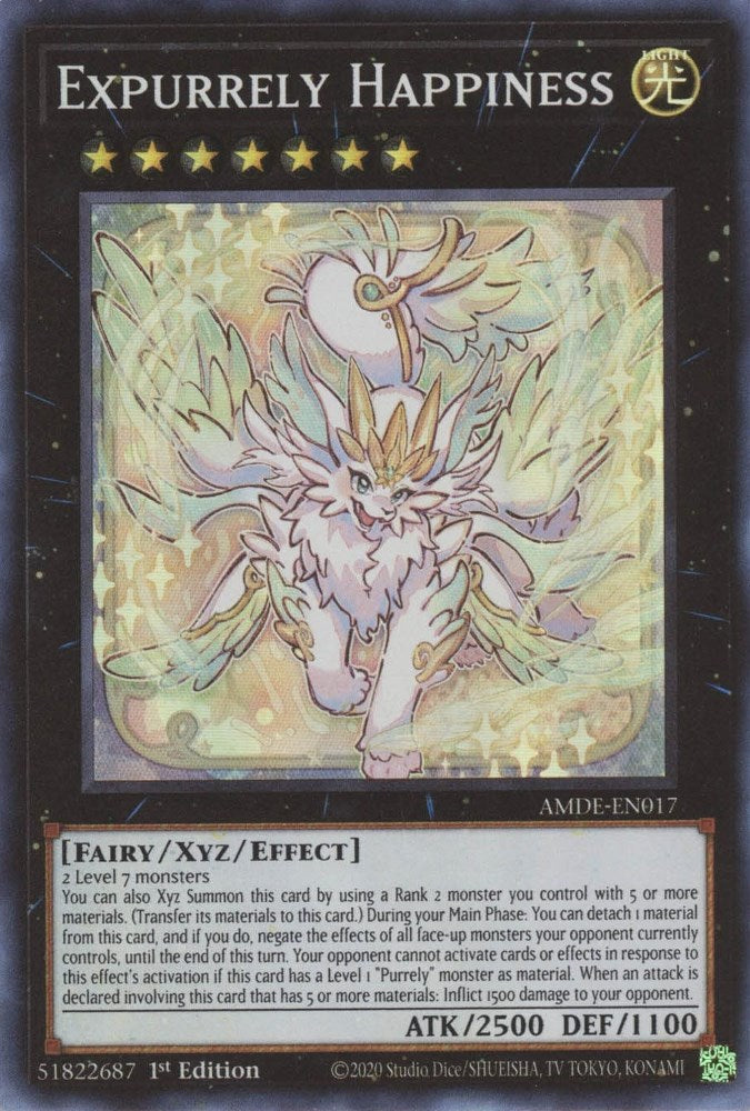Expurrely Happiness — Amazing Defenders (AMDE-017) Yu-Gi-Oh! card