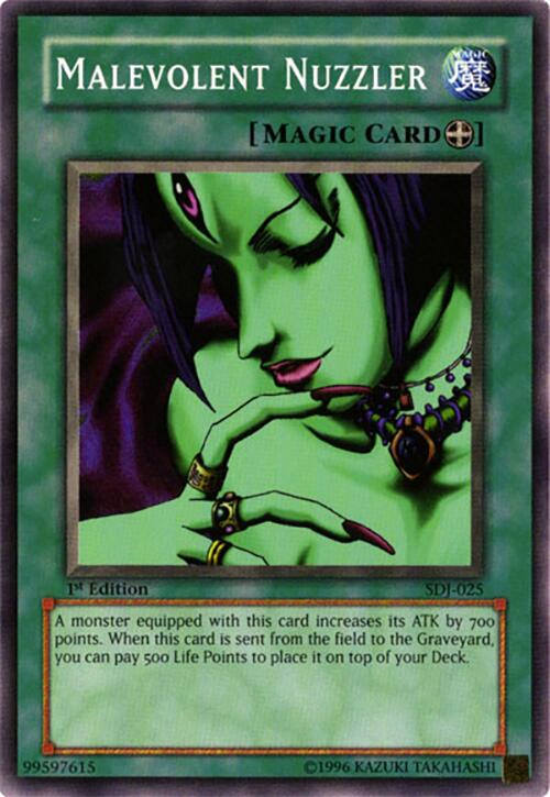 Malevolent Nuzzler — Starter Deck: Joey (SDJ-025) Yu-Gi-Oh! card