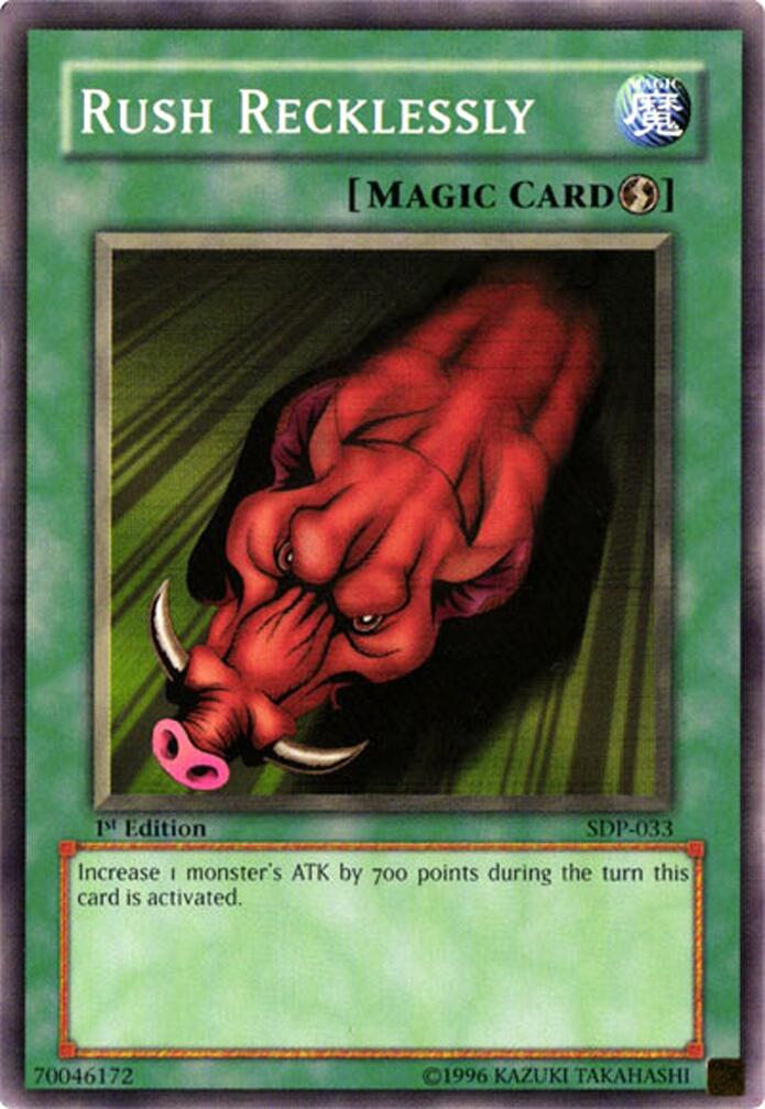 Rush Recklessly — Starter Deck: Pegasus (SDP-033) Yu-Gi-Oh! card