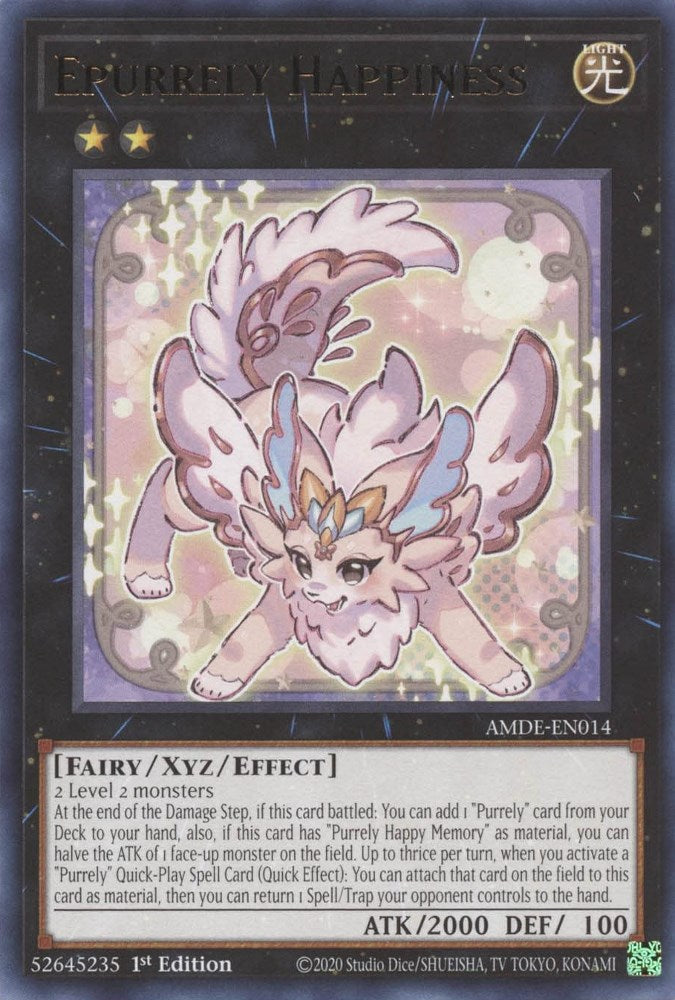 Epurrely Happiness — Amazing Defenders (AMDE-014) Yu-Gi-Oh! card Imagen principal del producto
