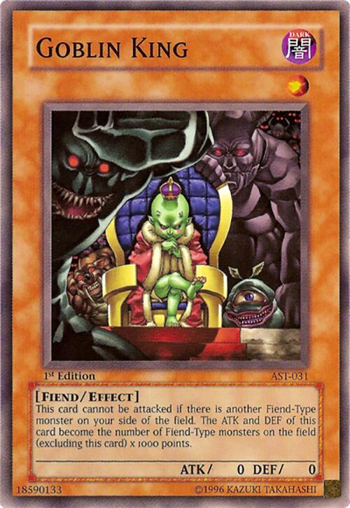 Goblin King — Ancient Sanctuary (AST-031) Yu-Gi-Oh! card